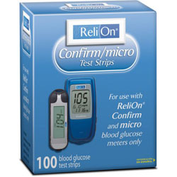 relion confirm micro test strips